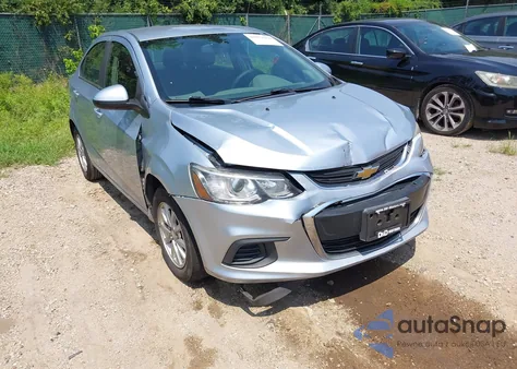 2017 Chevrolet Sonic Lt from USA, damaged, VIN 1G1JD5SH8H4103687